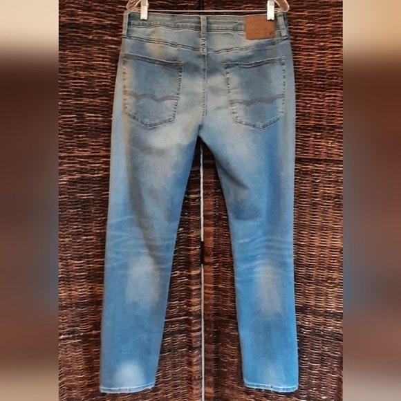American Eagle Outfitters Extreme Flex Slim Straight Men's Jeans 34 x 34 AEO - Picture 2 of 10